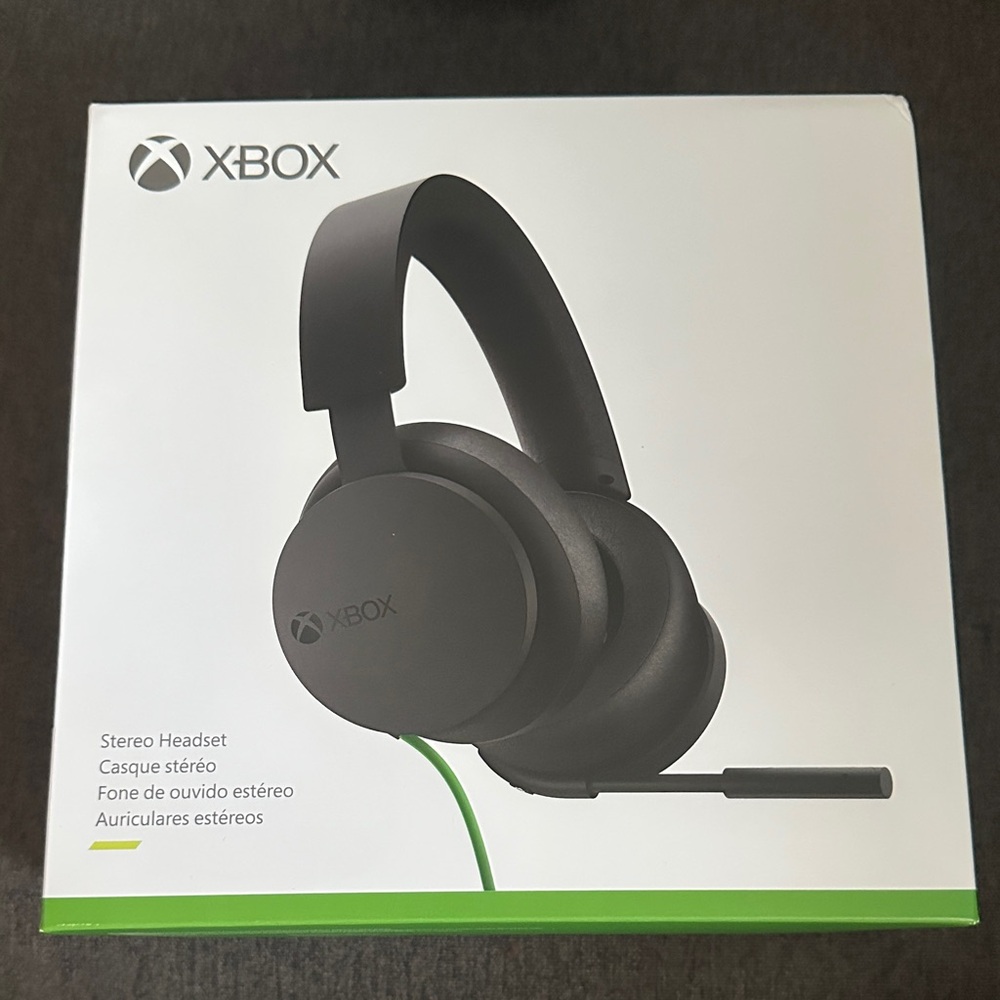 Xbox Black Stereo Headset